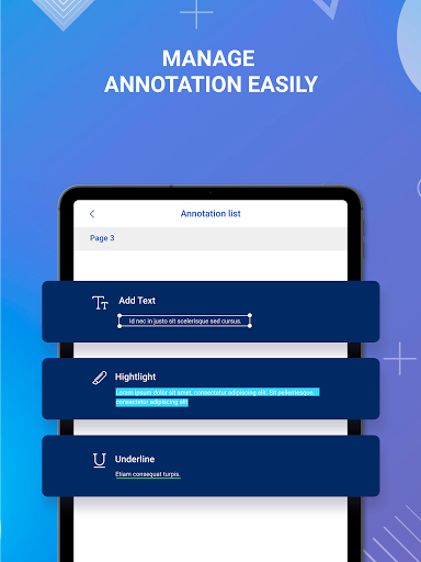 PDF Reader - Viewer & Edit PDF - عکس برنامه موبایلی اندروید