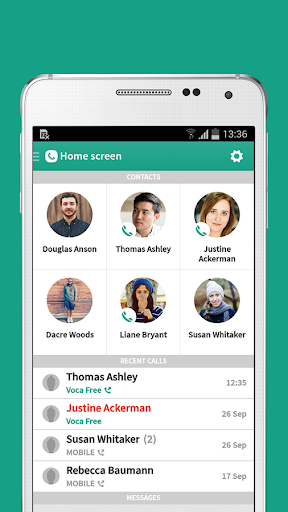 Voca - Cheap Calls & Messaging - Image screenshot of android app