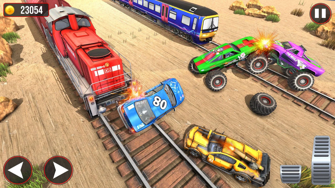 City Train Driver Tycoon Derby - Gameplay image of android game