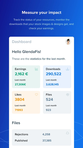 Freepik Contributor - Image screenshot of android app