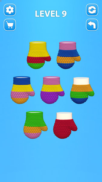Cozy Knitting: Color Sort Game - عکس بازی موبایلی اندروید