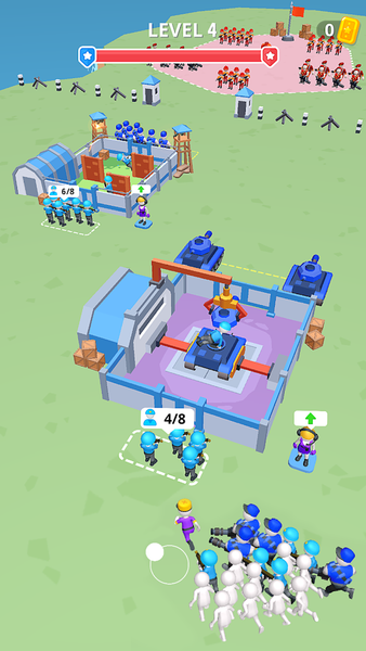 Army War Camp—Battle Game - Gameplay image of android game