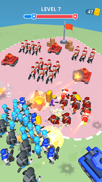 Army War Camp—Battle Game - Gameplay image of android game