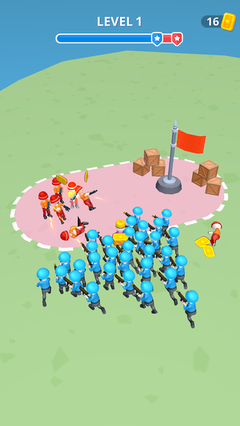 Army War Camp—Battle Game - Gameplay image of android game