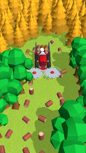 Lumber Harvest: Tree Cutting - Gameplay image of android game