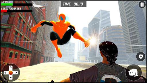 Rope Spider Hero Crime Fight - Gameplay image of android game