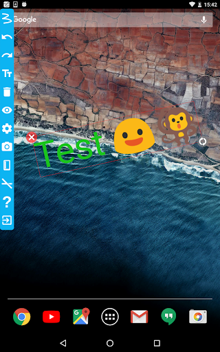 Draw On Screen Free - عکس برنامه موبایلی اندروید