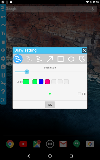 Draw On Screen Free - عکس برنامه موبایلی اندروید