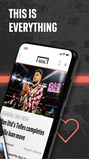 GOAL - Football News & Scores - Image screenshot of android app