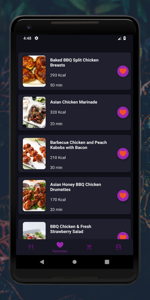 Grilled Chicken Recipes - Image screenshot of android app