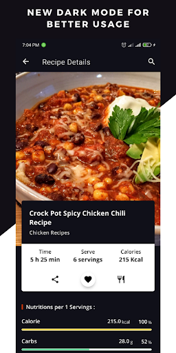 Crock Pot Recipes - Meal Ideas - Image screenshot of android app