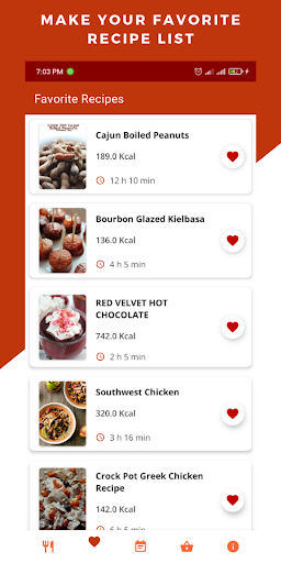Crock Pot Recipes - Meal Ideas - Image screenshot of android app