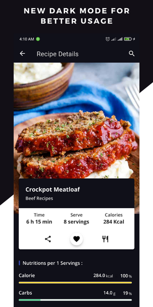 Slow Cooker Cooking Recipes - Image screenshot of android app