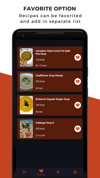 Vegetable Soup Recipes - Image screenshot of android app
