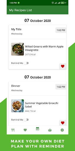 Vegetarian Healthy Recipes 🥗 - Image screenshot of android app