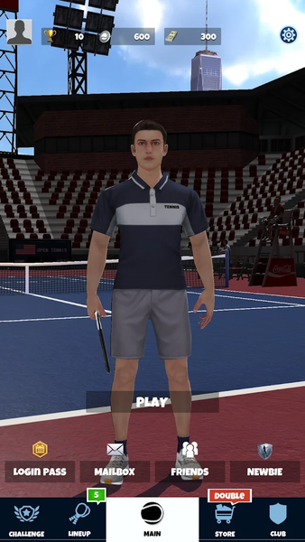 Freer Tennis - عکس بازی موبایلی اندروید