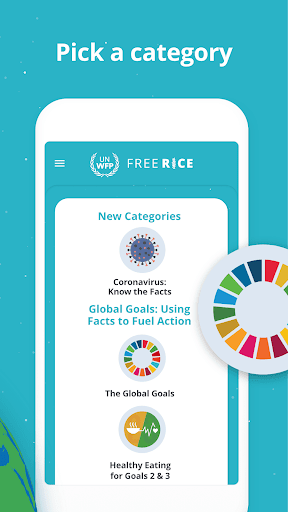 Freerice – Learn, Have Fun, Help End Hunger - Gameplay image of android game