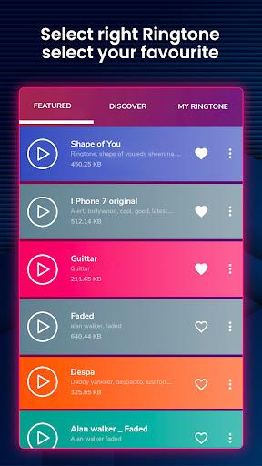 Popular Ringtones - Image screenshot of android app