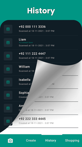 QR code scanner - Barcode Scan - عکس برنامه موبایلی اندروید