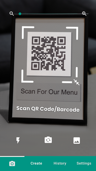 QR code scanner - Barcode Scan - عکس برنامه موبایلی اندروید