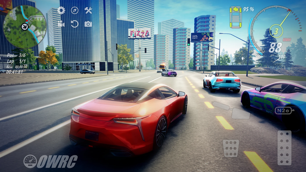 OWRC: Open World Racing Cars - Gameplay image of android game