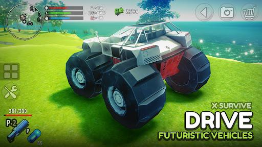 X Survive: Open World Sandbox - Gameplay image of android game