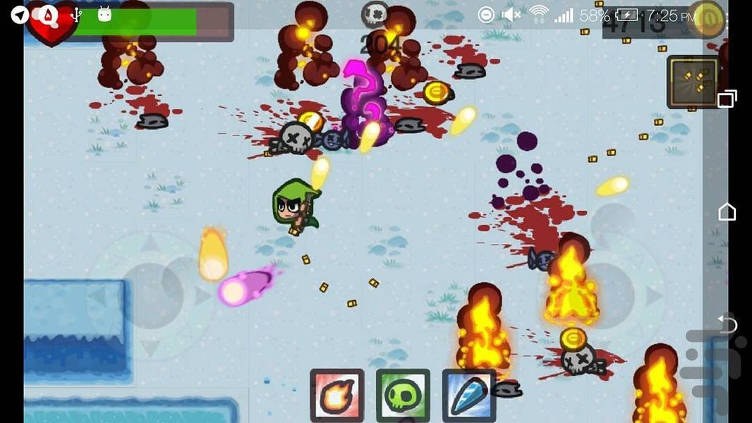 شوالیه سبز - عکس بازی موبایلی اندروید