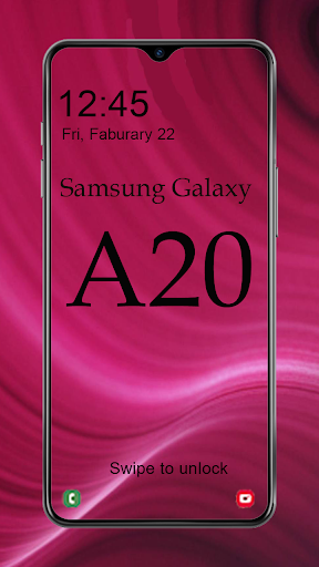 Theme for Samsung galaxy A20 - Image screenshot of android app