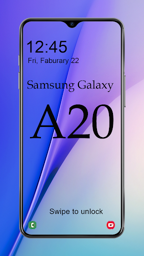 Theme for Samsung galaxy A20 - عکس برنامه موبایلی اندروید