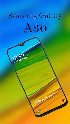 Theme for Samsung Galaxy A30 - Image screenshot of android app