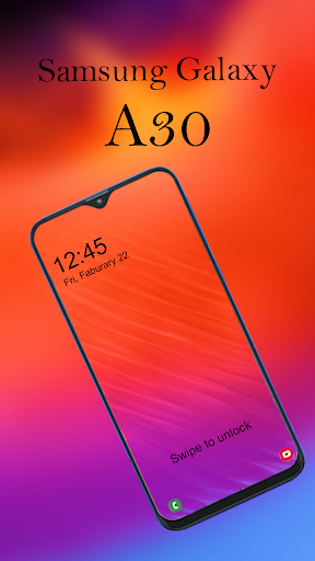 Theme for Samsung Galaxy A30 - Image screenshot of android app
