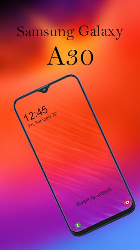 Theme for Samsung Galaxy A30 - عکس برنامه موبایلی اندروید