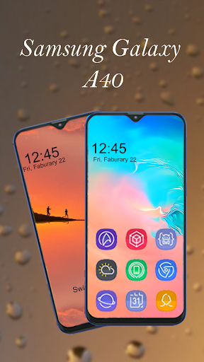 Theme for Samsung Galaxy A40 - Image screenshot of android app