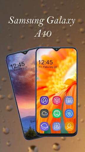 Theme for Samsung Galaxy A40 - Image screenshot of android app