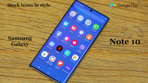 Theme for Galaxy Note 10 - Image screenshot of android app