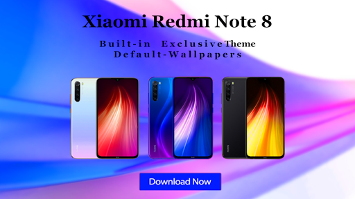 Theme for Xiaomi  Redmi Note 8 - عکس برنامه موبایلی اندروید