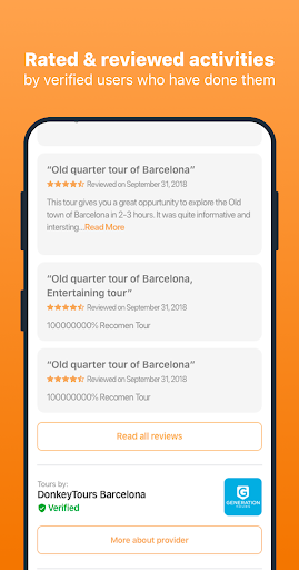Freetour.com - travel app - عکس برنامه موبایلی اندروید