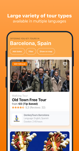 Freetour.com - travel app - عکس برنامه موبایلی اندروید