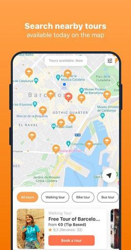 Freetour.com - travel app - عکس برنامه موبایلی اندروید