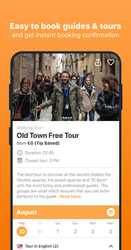 Freetour.com - travel app - عکس برنامه موبایلی اندروید