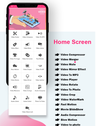 All Video Editor - Video Maker - Miracle Appz - Image screenshot of android app