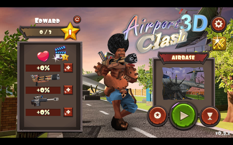 Airport Clash 3D - Minigun Sho - عکس بازی موبایلی اندروید