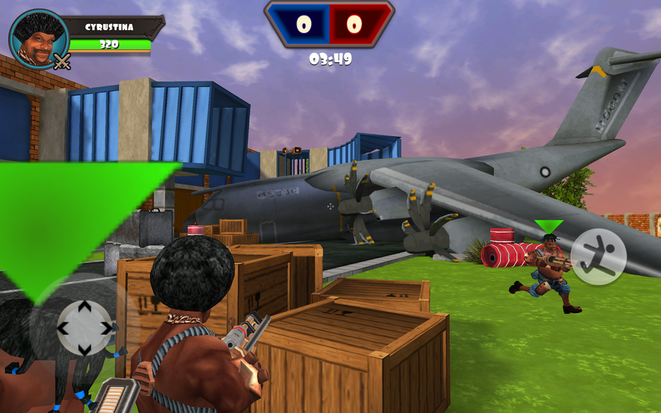 Airport Clash 3D - Minigun Sho - عکس بازی موبایلی اندروید