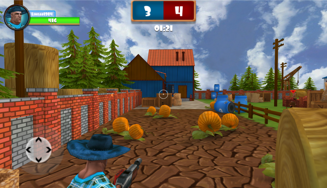 Farm Clash 3D - Reckless PvP S - Gameplay image of android game