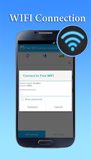 Free WiFi Connect Internet - عکس برنامه موبایلی اندروید