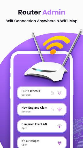 WiFi Password - Auto Connect - عکس برنامه موبایلی اندروید