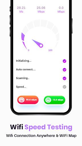 WiFi Password - Auto Connect - عکس برنامه موبایلی اندروید
