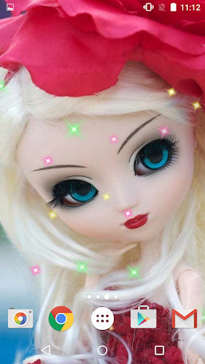 Dolls Live Wallpaper HD - Image screenshot of android app