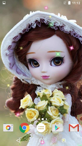 Dolls Live Wallpaper HD - Image screenshot of android app