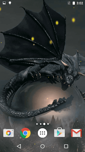 Dragon Live Wallpaper - عکس برنامه موبایلی اندروید